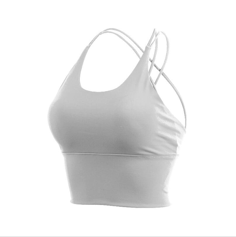 Title 6, Thin straps yoga gather bra