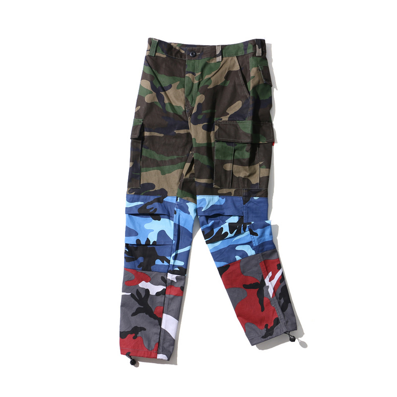 Title 7, Mens Fashion Hip-hop Camouflage Overalls Comfo...