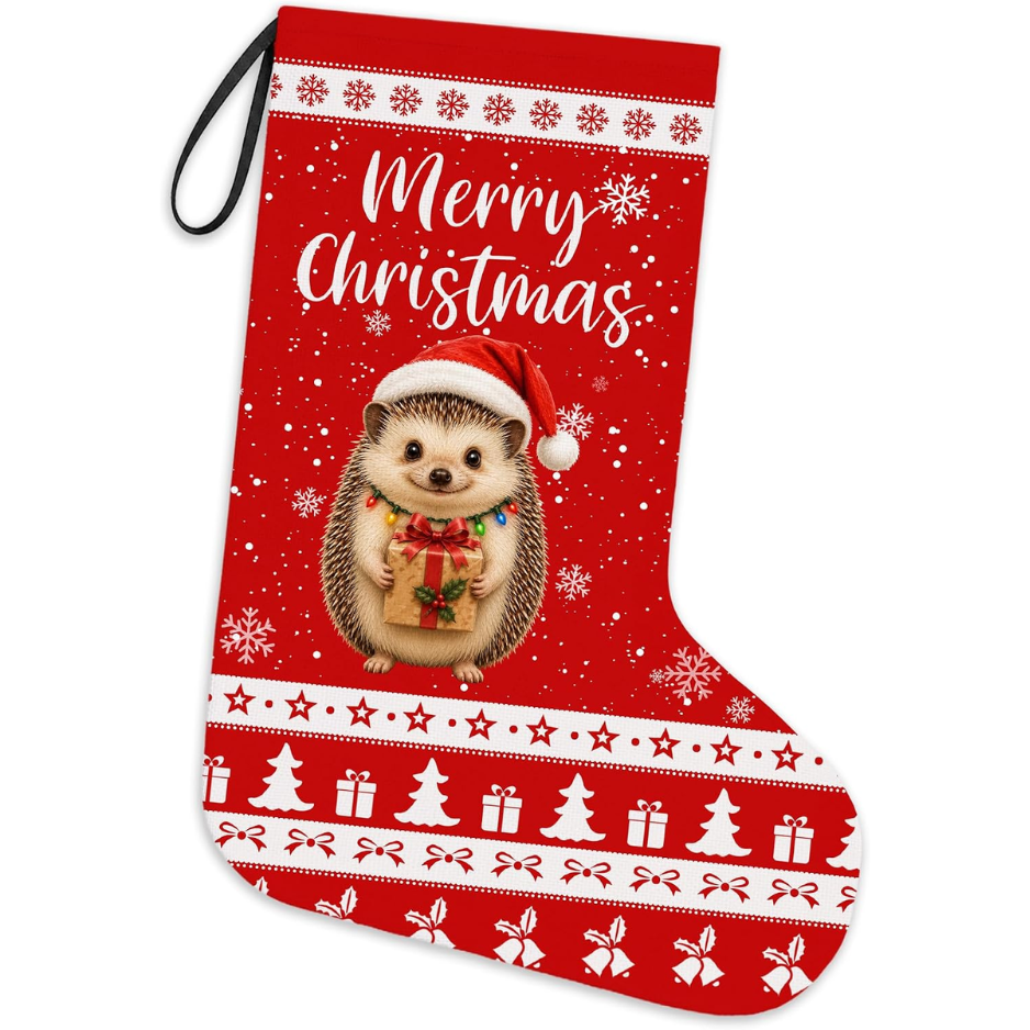 Hedgehog Gifts Christmas Stockings, Hedgehog Stockings For Christmas