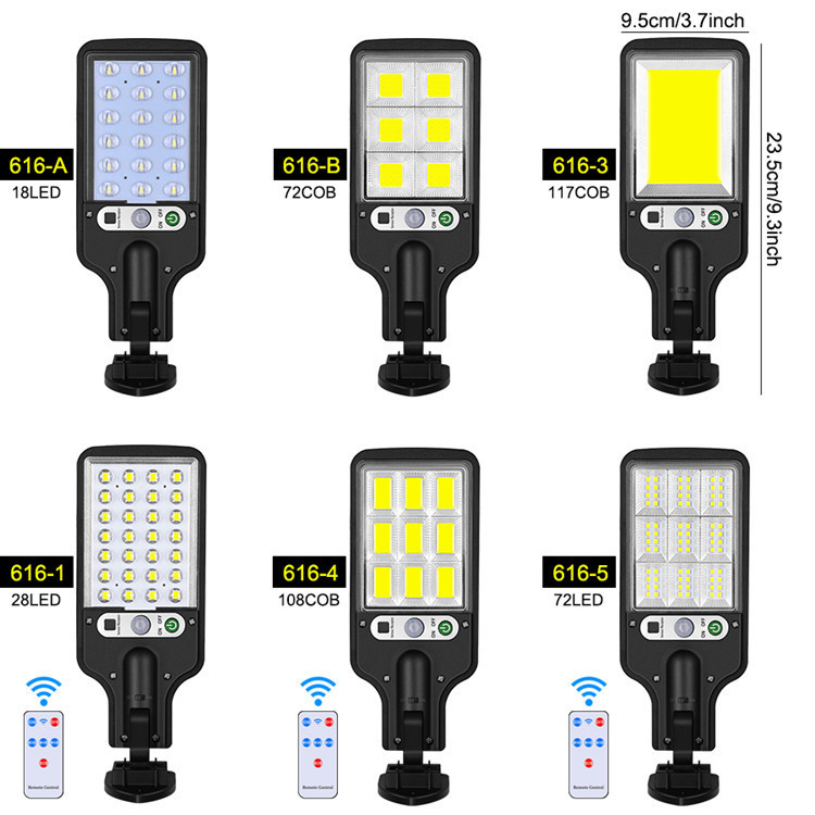 Title 3, Luminária de parede LED solar para exteriores S...