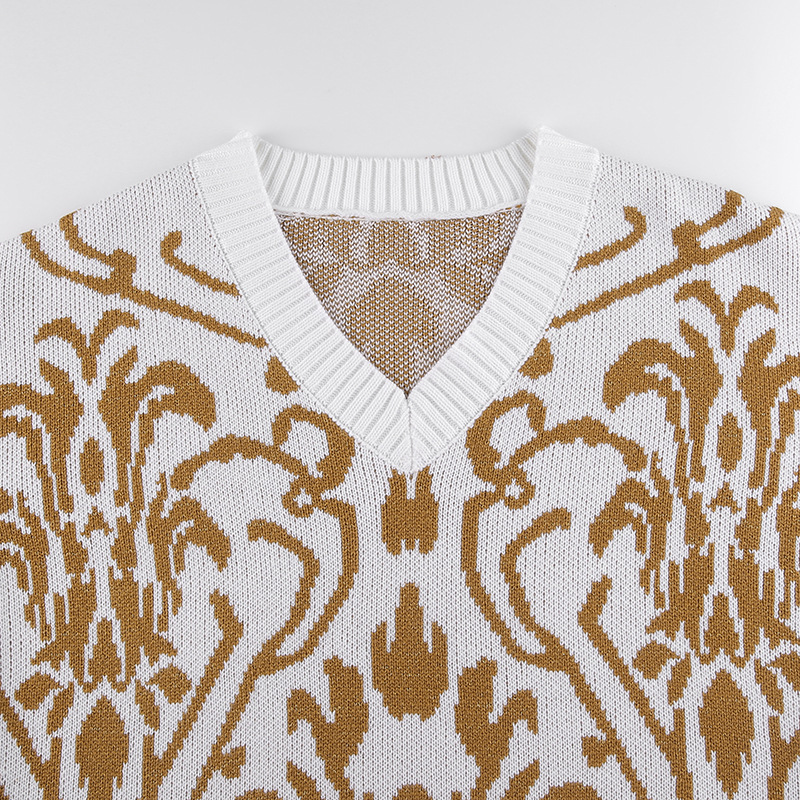 Ladies Fashion Long Sleeve Woolen Top
