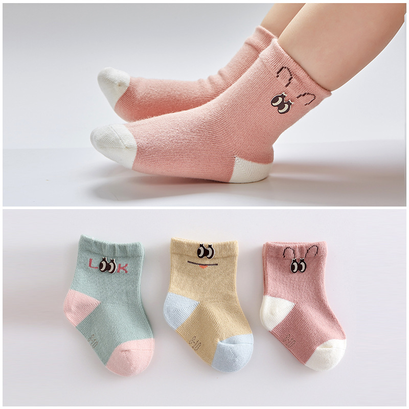 Cartoon Accessories Baby Socks Boneless Baby Cotton Socks Look Female 0To6 - Shop at LoveMi