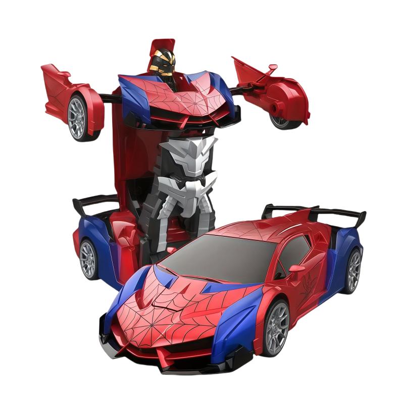 Multifunctional Transforming Vehicle Toy  Racing And Robot Modes  Perfect Gift For Kids image 2