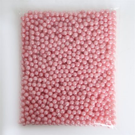 Acrylic makeup brush holder 500G Pink Pearls - Shop at LoveMi