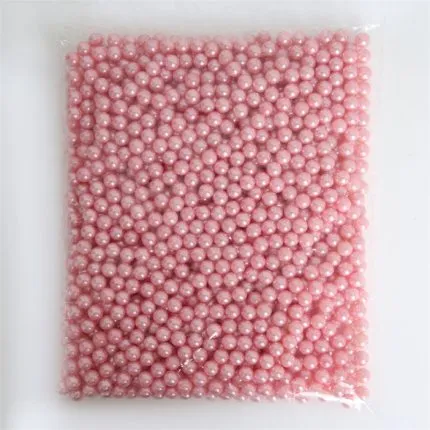 Acrylic makeup brush holder 500G Pink Pearls - Shop at LoveMi