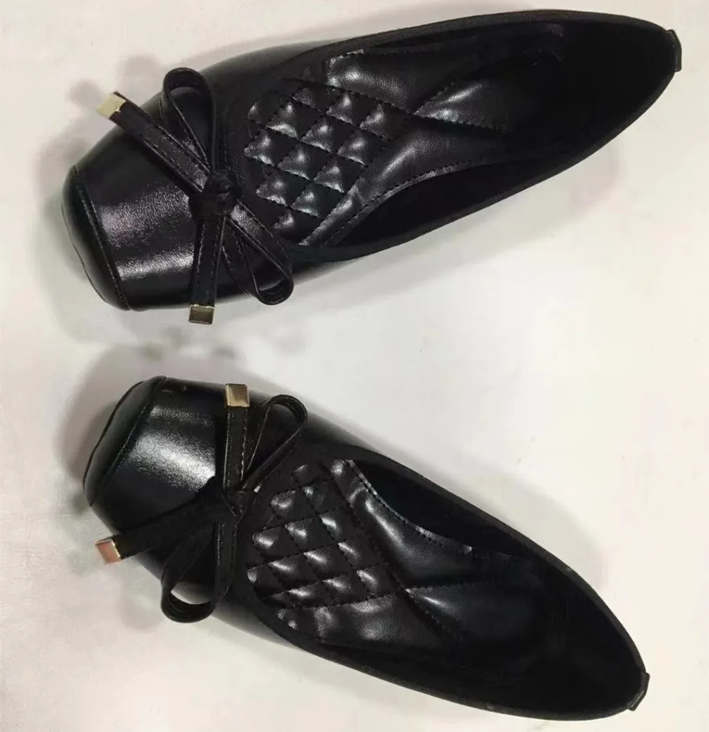 Summer Square Toe Flat Bottom Round Buckle Comfortable European And American Leisure Ballet Women's Shoes - Black