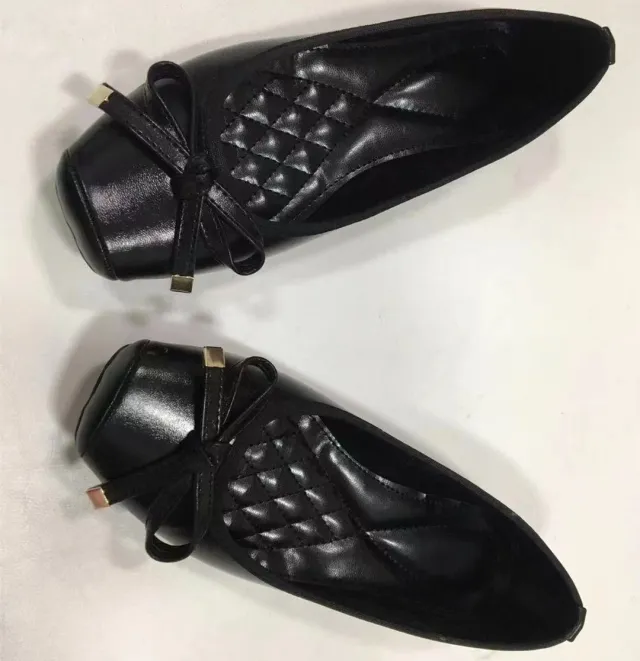 Summer Square Toe Flat Bottom Round Buckle Comfortable European And American Leisure Ballet Women's Shoes Black - Shop at LoveMi