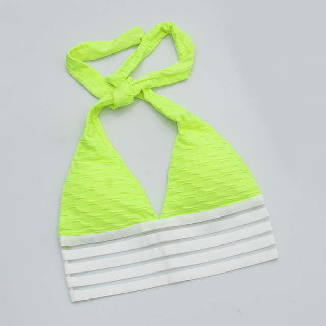 Title 2, Sports bra with jacquard belt