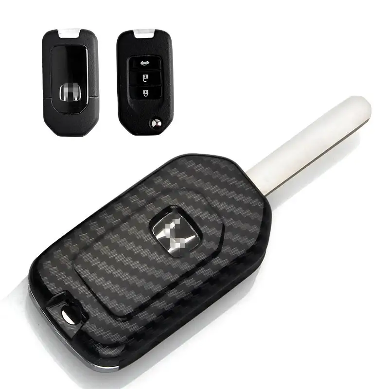 Jade Carbon Fiber Car Key Bag
