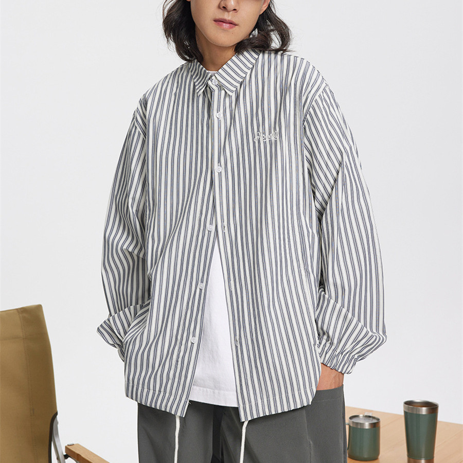 Men's Fashion Casual Long Sleeve Shirt Coat