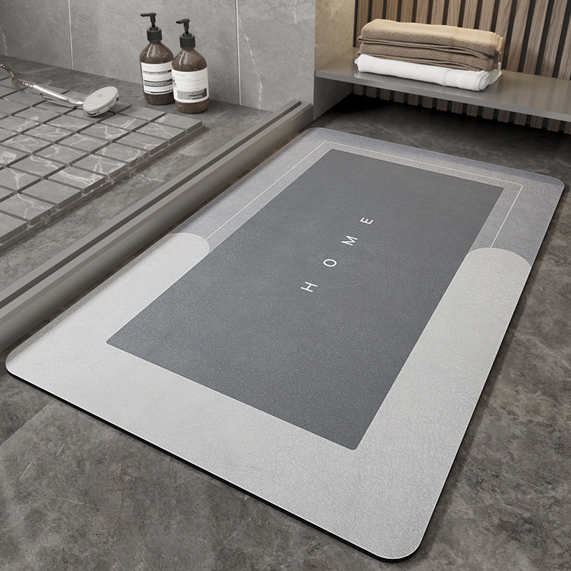 Cushion Cushion Bathroom Sliding Door Floor Bathroom Foot Mat - Picture 27 of 30