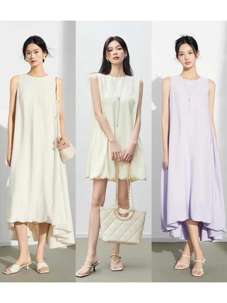 French Cool Fluffy Dress For Women