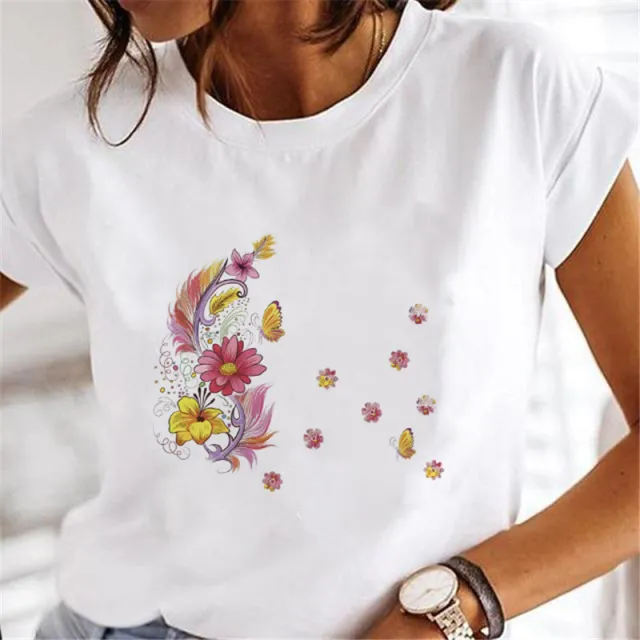 Street Personalized Feather Versatile T shirt 7 Style - Shop at LoveMi