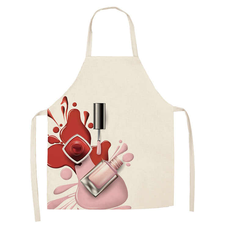 Title 1, Pink nail polish apron