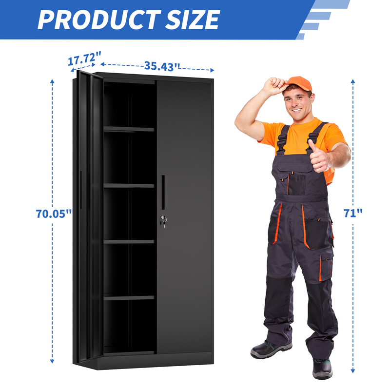 Steel Storage Cabinet, picture 3 of 4