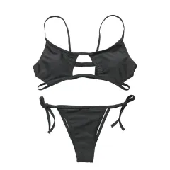 Cross-border New Foreign Trade Swimsuit - Black - View 1