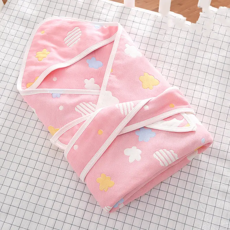 Newborn Cotton Wrapper, Baby Cuddling, Swaddling