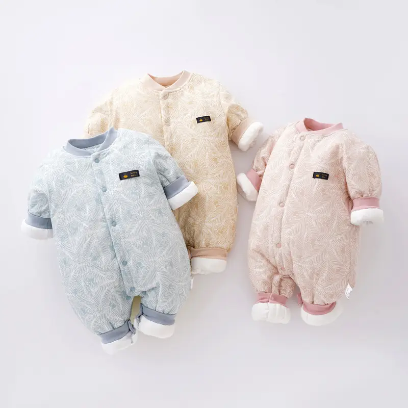 Warm Jumpsuit Newborn Cotton Crawling Suit