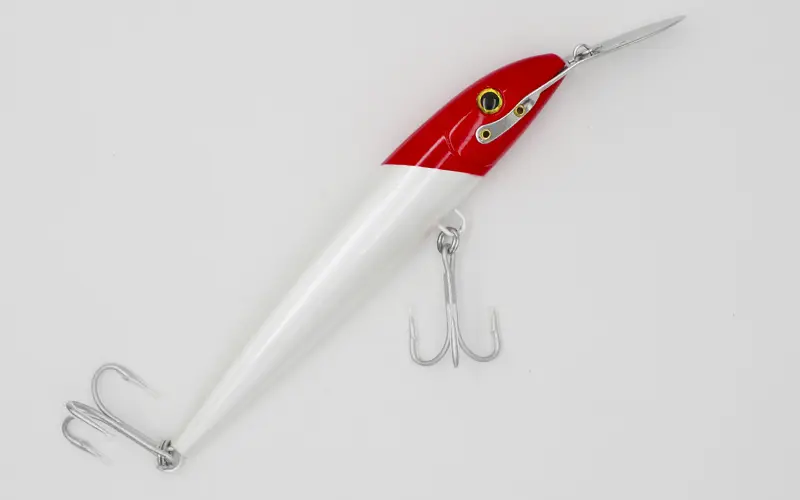 Iron Tongue Plate Mino Large Clear Needle Bait