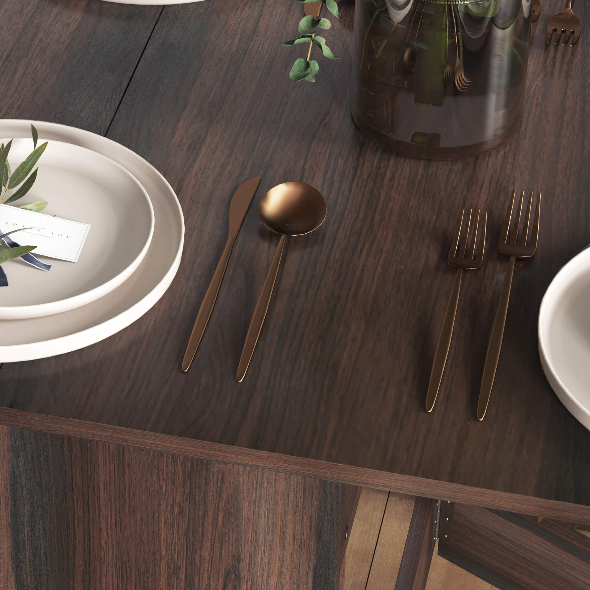 Folding dining table, suitable for small spaces, oval