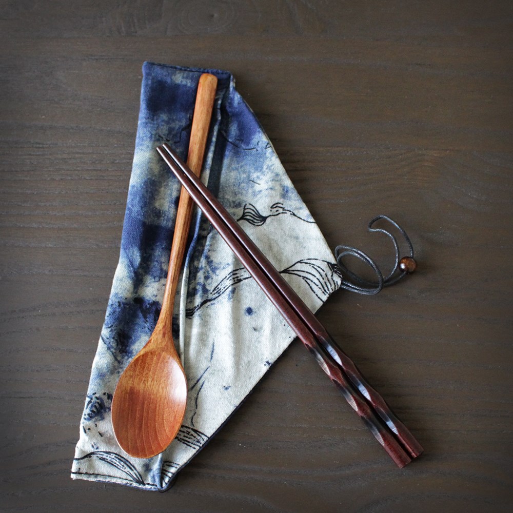 Title 2, Household solid wood wooden spoon and chopstick...