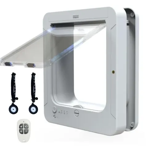 Smart RFID Pet Door with Controllable Entry & Exit