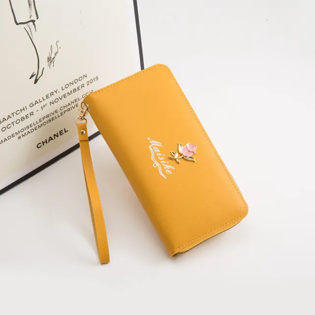Large capacity letter metal chain clutch bag Yellow - Shop at LoveMi