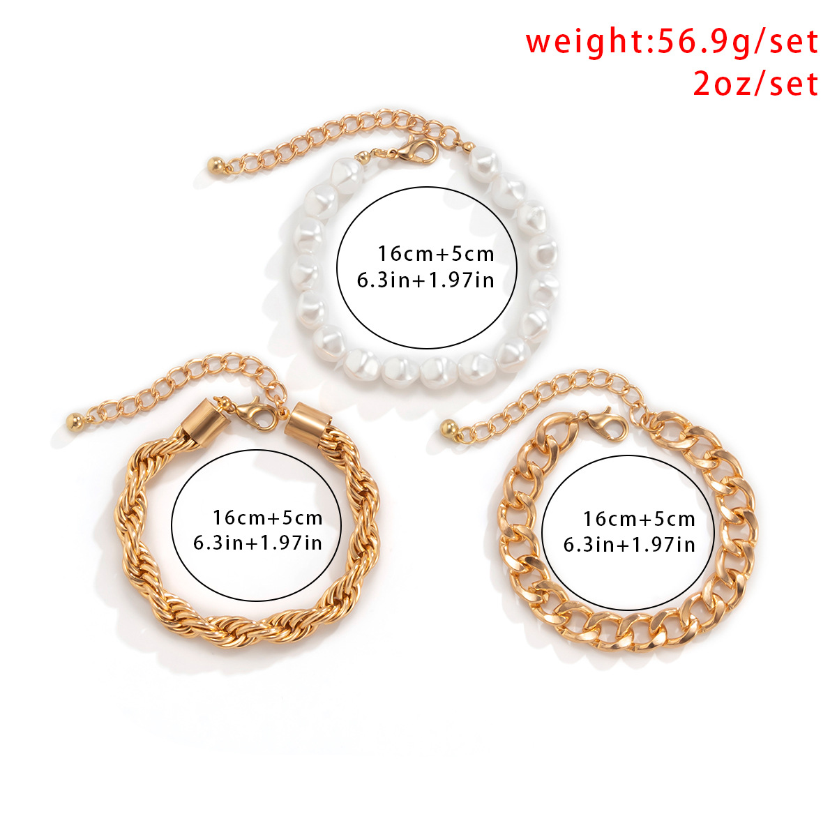 Mix And Match Cross Twist Punk Jewelry