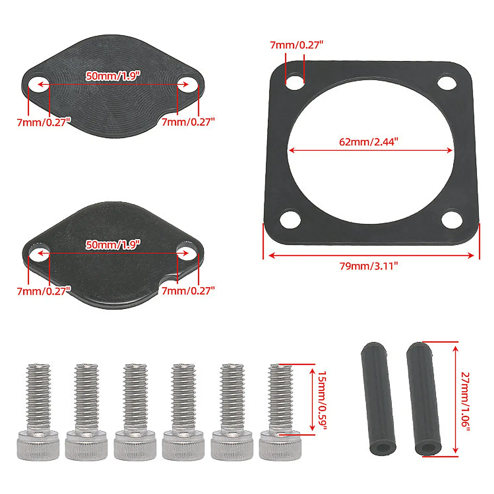 EGR Deleted Valve Blank Kit For Land Rover Defender & Discovery 2 TD5 Engine UK