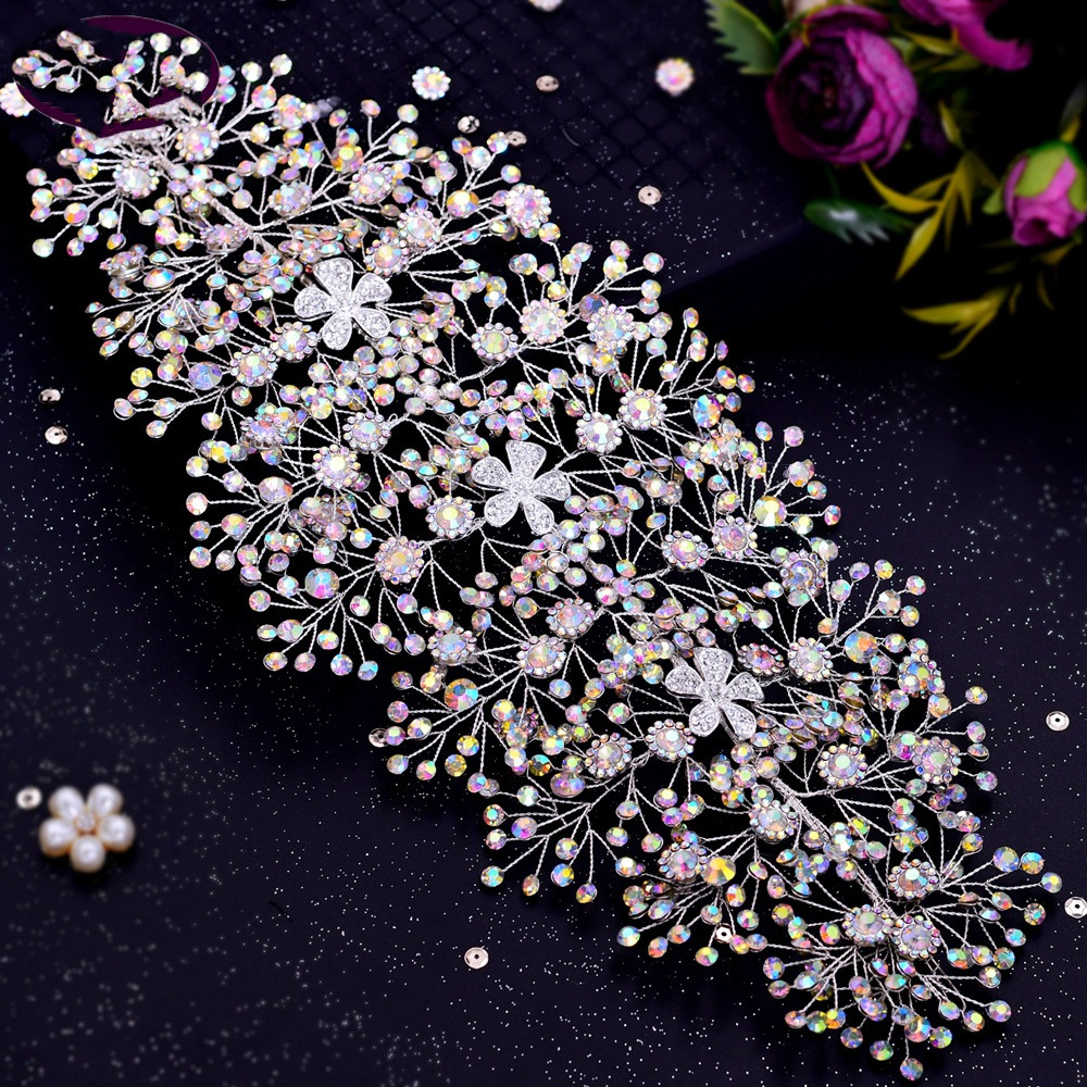 Title 4, Parti Hair Accessories Rhinestone Cristal Headb...