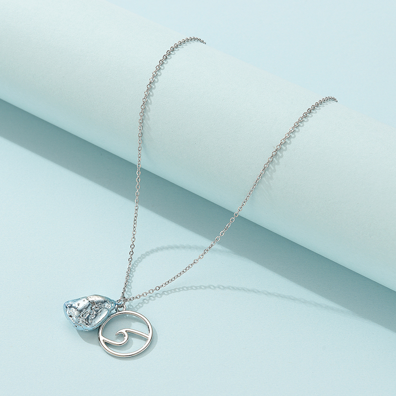 Fashion New Ladies Alloy Necklace Geometric Alloy Necklace