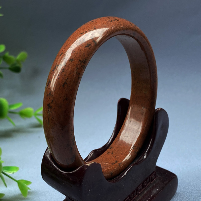 Jinsi Jade Flat Bar Bracelet Xinjiang Gobi Clay Bracelet