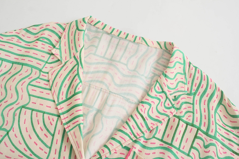 All-match Women's Summer New Pajamas Style Casual Shirt