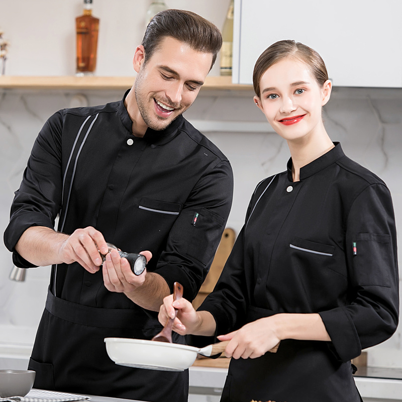 Hotel Hotel Chef Work Clothes For Men Cotton Breathable