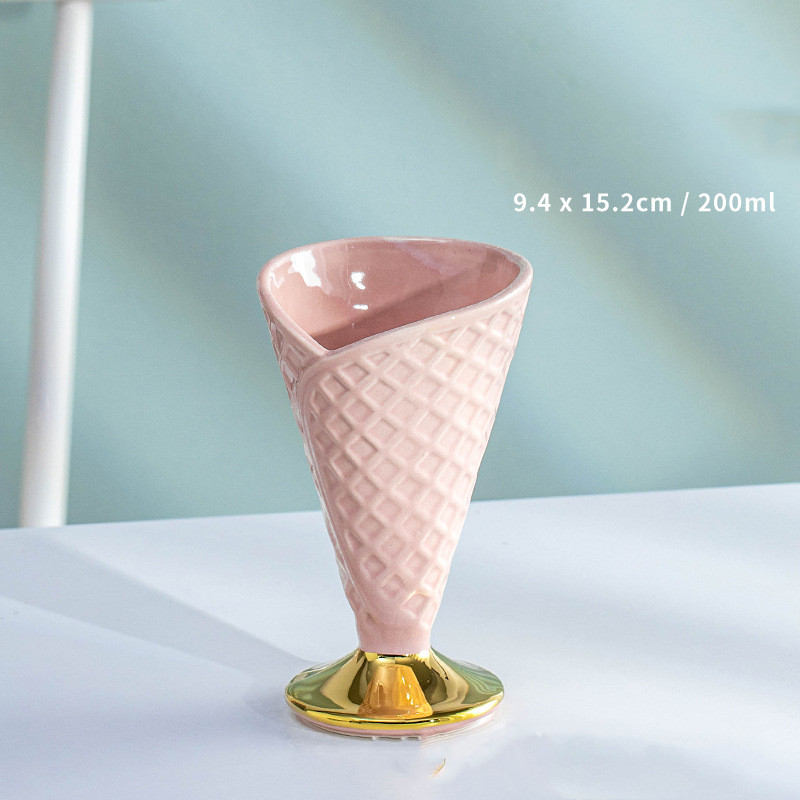 Title 7, Solid Color Creative Ice Cream Cup High Value