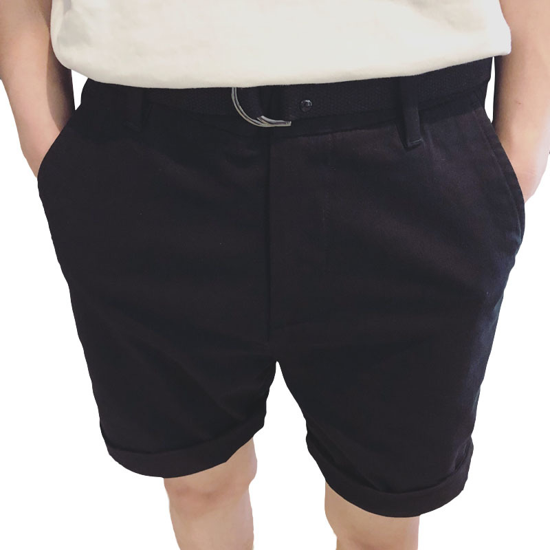 Trendy Fashion Suit Shorts Men's All-Match Five-Point Pants