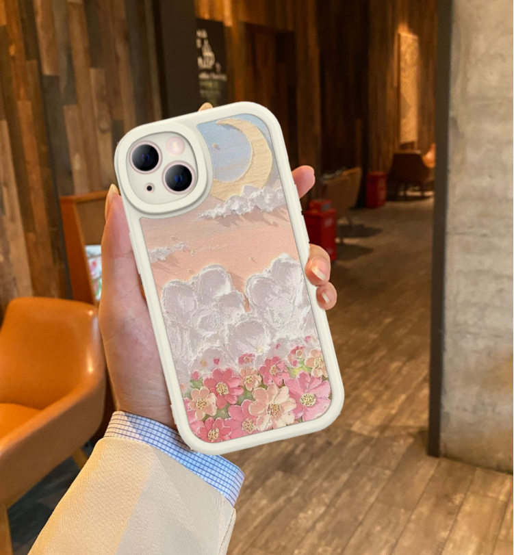 Oil Painting Flower Mobile Phone Protective Case