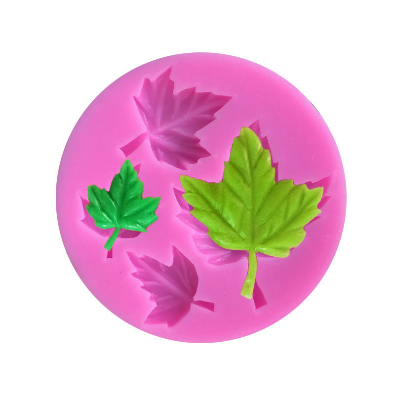 Title 5, Maple Leaf Leaves Silicone Chocolate DIY Baking...