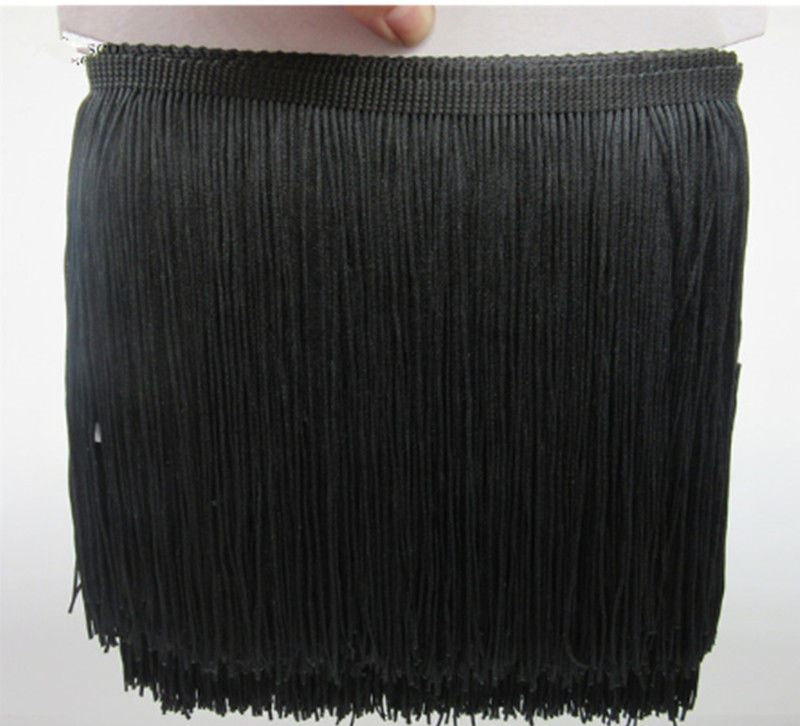 New Latin Skirt Fringed Row Beard Lantern Spike Silk Flag Spike Clothing Accessories Lace Curtain Sewing Accessories