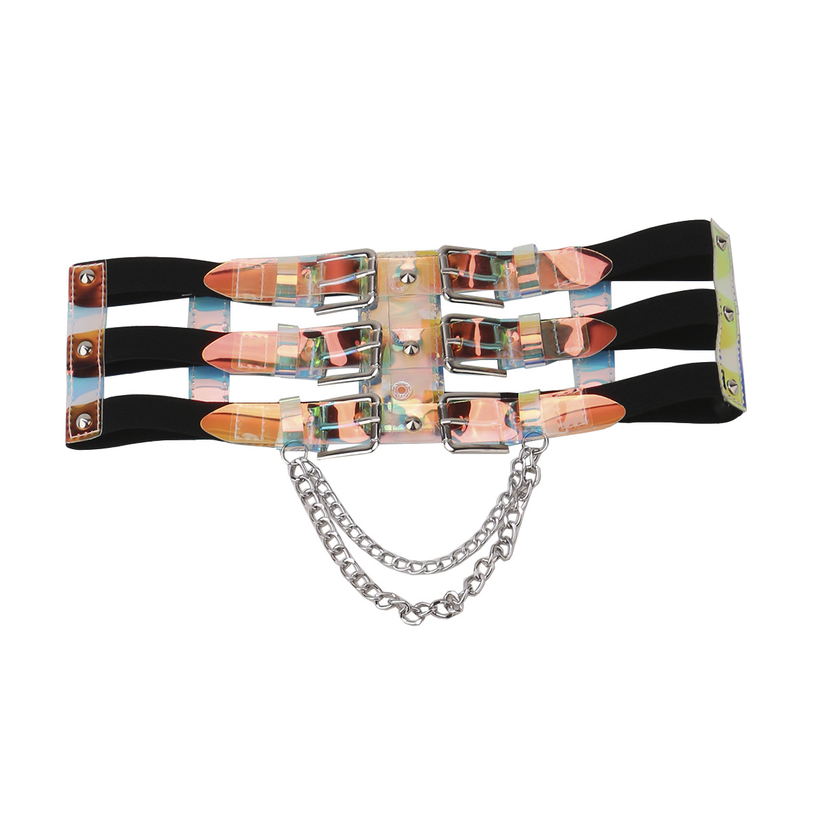 Title 6, Colorful Fashion Performance Hollow Belt