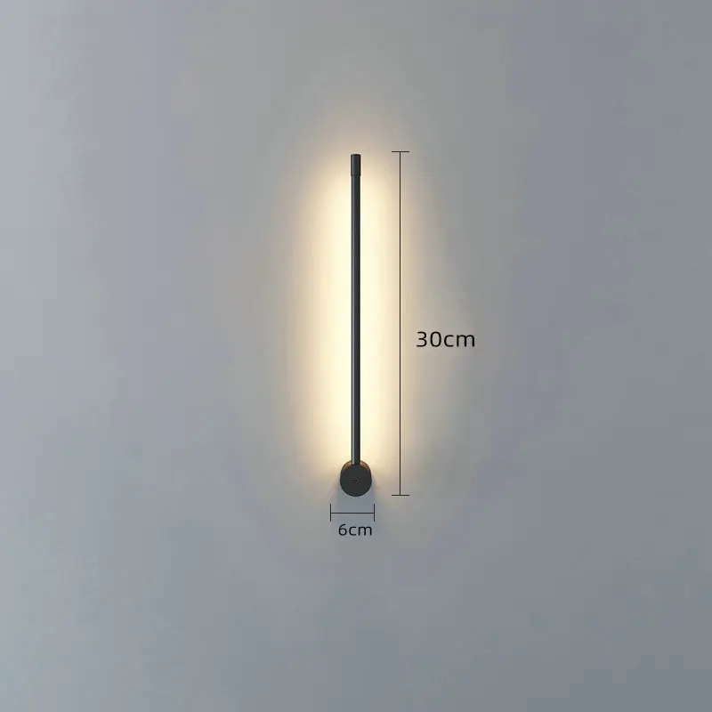 Strip Wall Lamp Nordic LED Line Bedside