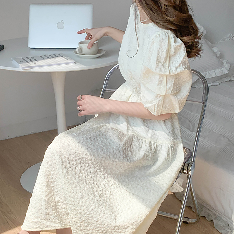 A-Line Round Neck Dress, picture 5 of 8
