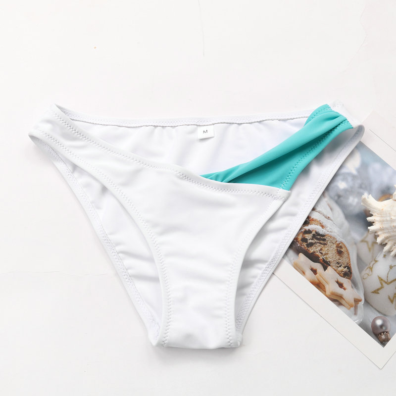 Women’s Split Colorblock Hardpack Bikini Swimsuit