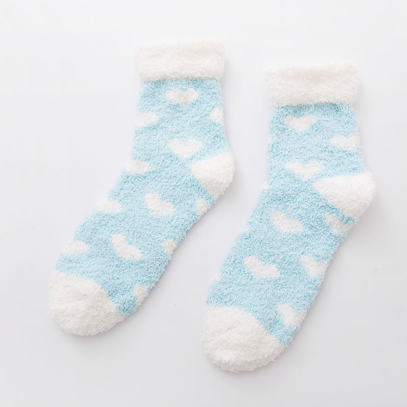 Title 3, Sweet half fleece home sleep socks