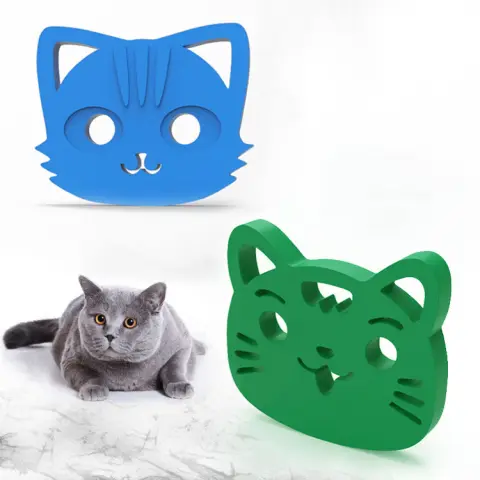 Dry-cleaning Roller Sticking Device Two-piece for Pet Clothes