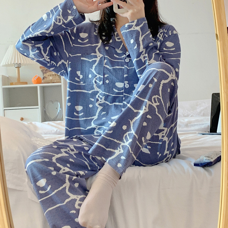 Title 2, Spring and Autumn Long-sleeved Pajamas for Wome...