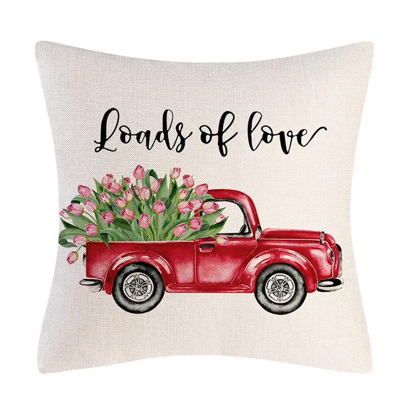 Valentine's Day Linen Pillowcase Holiday Gift – image 4