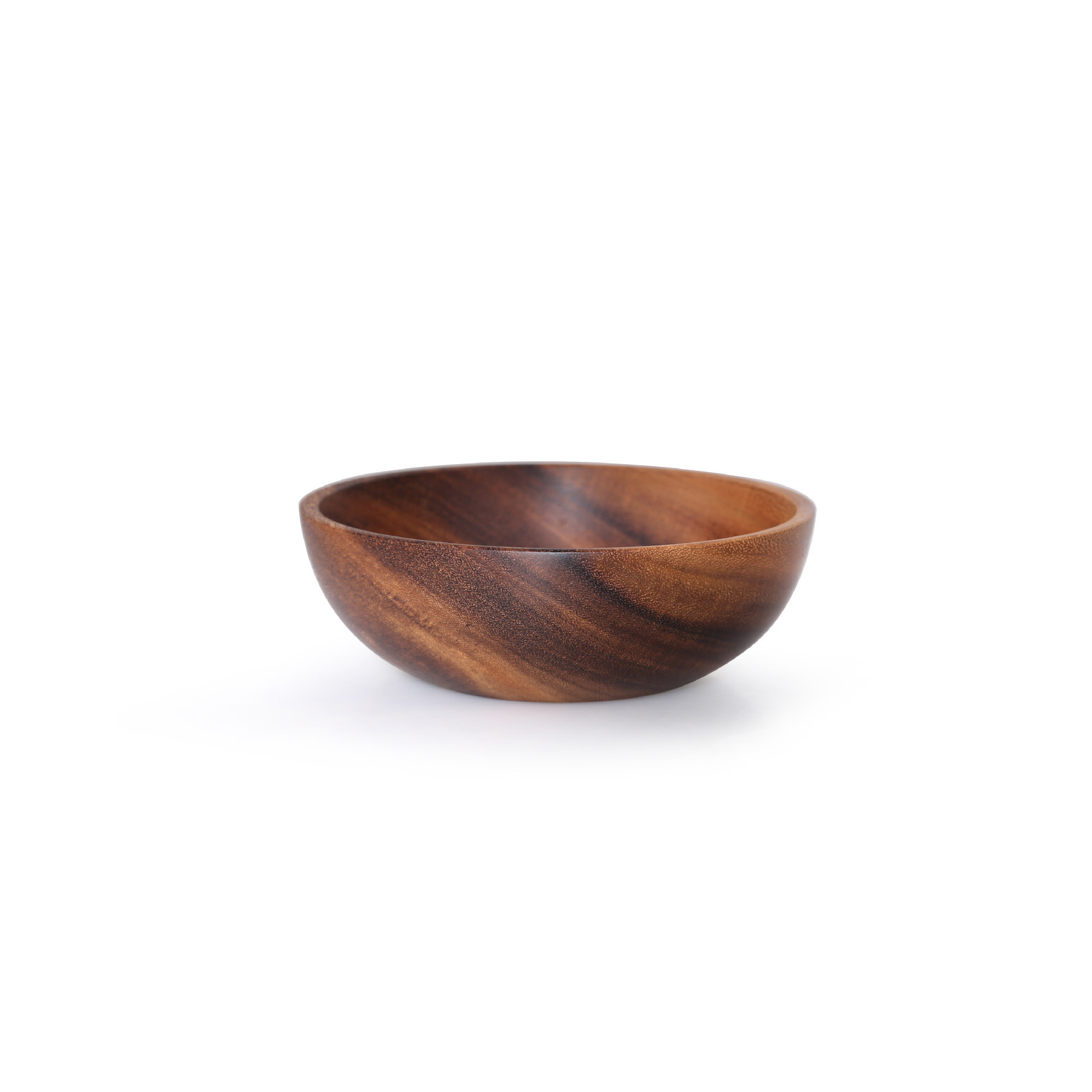 Natural Acacia Wood Bowl And Plate Dinnerware Set - Image 3