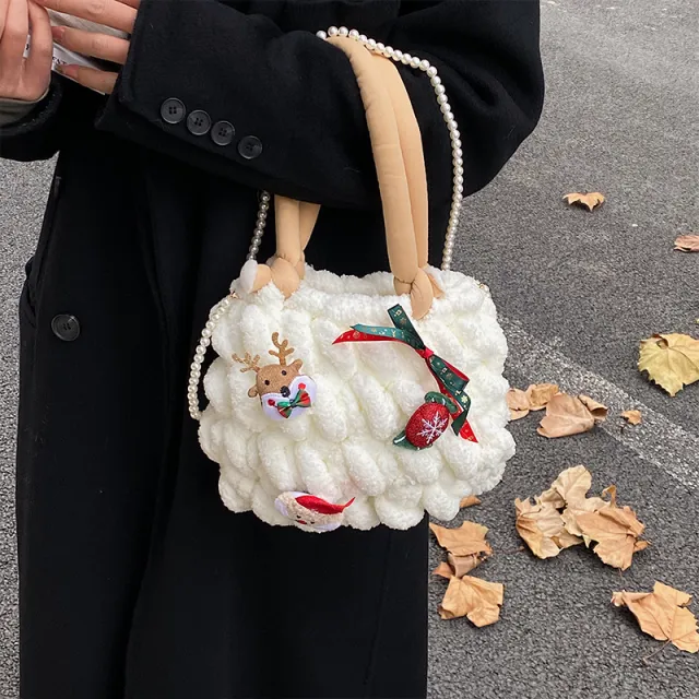 Christmas Marshmallow Cloud Bag Diy Material Christmas Fund Finished Produc - Shop at LoveMi
