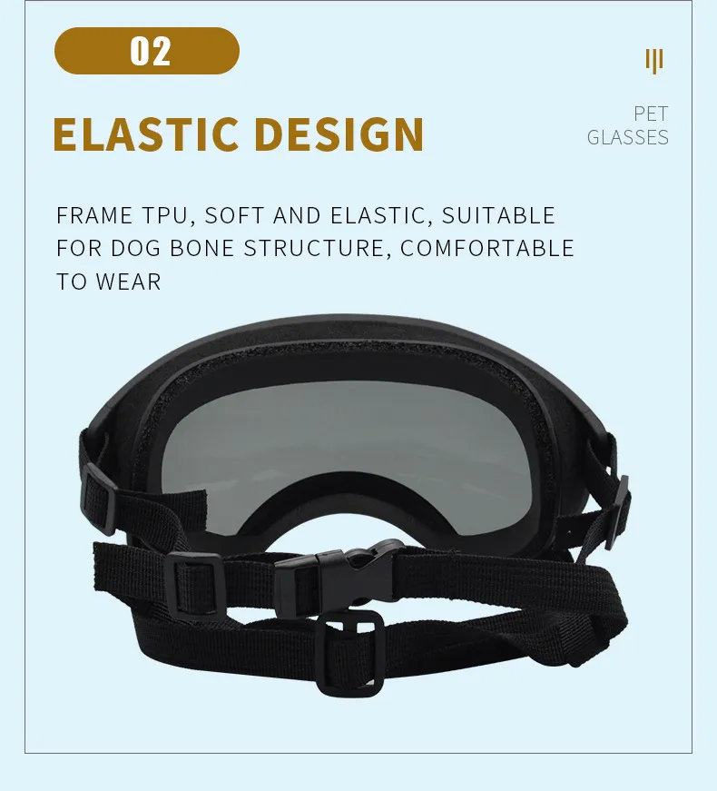 Ski Pet Dog Wind Protection Goggles Accessories – image 8